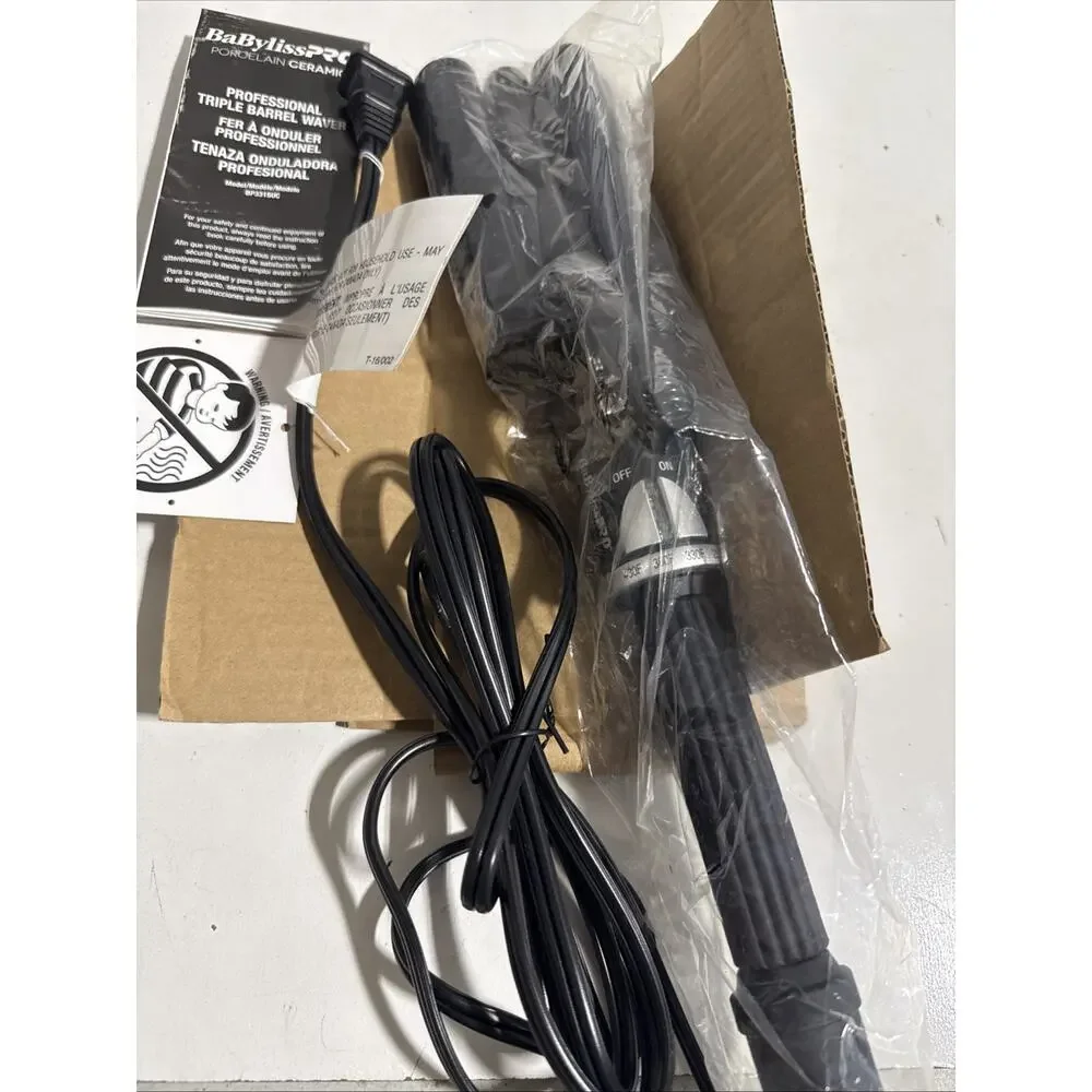 BaBylissPRO Porcelain Ceramic Triple Barrel Waver